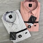 logoff oxford stripes shirt