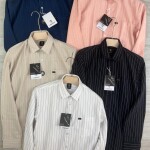 logoff oxford stripes shirt