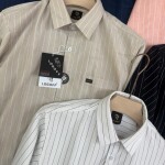 logoff oxford stripes shirt