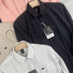 logoff oxford stripes shirt
