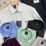 logoff oxford stripes shirt