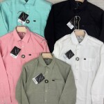 logoff cotton oxford shirt