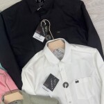 logoff cotton oxford shirt