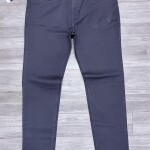 black letter color jeans pant