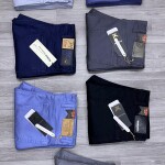 black letter color jeans pant