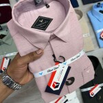 black letter imported linen shirt