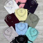 logoff cotton oxford shirt