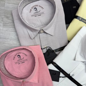 logoff cotton oxford shirt