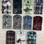Logoff oxford checks shirt