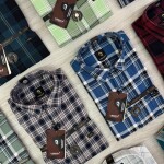 Logoff oxford checks shirt
