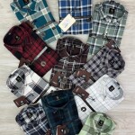 Logoff oxford checks shirt