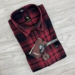 Logoff oxford checks shirt