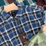 Logoff oxford checks shirt