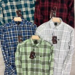 Logoff oxford checks shirt