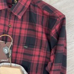 Logoff oxford checks shirt