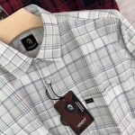 Logoff oxford checks shirt