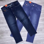 wood machine big big size jeans