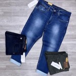 Wood machine Ankle Fit Jeans