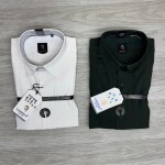 logoff imported stripe shirt
