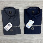 logoff imported stripe shirt