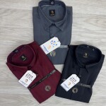 logoff imported stripe shirt