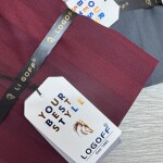 logoff imported stripe shirt