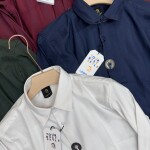 logoff imported stripe shirt