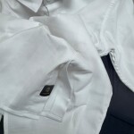 logoff imported stripe shirt