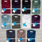 word wale imported satin shirt