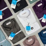 word wale imported satin shirt