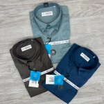 word wale imported satin shirt