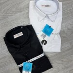 word wale imported satin shirt