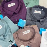 word wale imported satin shirt