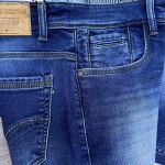 black letter jeans pant
