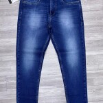 black letter jeans pant