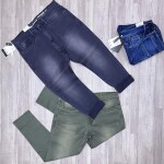 black letter jeans pant