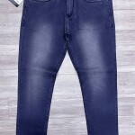black letter jeans pant