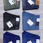 black letter jeans pant