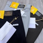 wood machine cotton pant