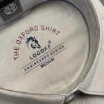 logoff cotton oxford shirt