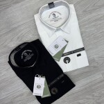 logoff cotton oxford shirt