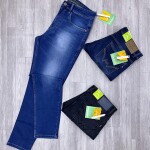Wood machine Ankle Fit Jeans