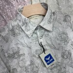 Black Letter Printed Shirt