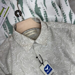 Black Letter Printed Shirt
