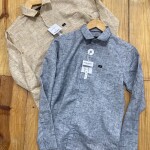 wood machine linen  shirt