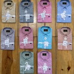 wood machine linen  shirt