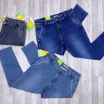Wood machine Ankle Fit Jeans