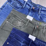 Wood machine Ankle Fit Jeans