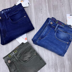 Wood machine Ankle Fit Jeans