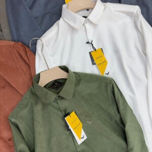 Black letter imported sawed shirts